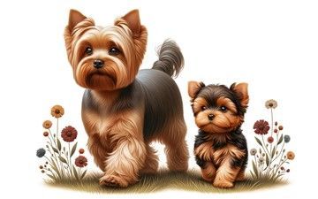 Yorkshire terrier 1 year hot sale old